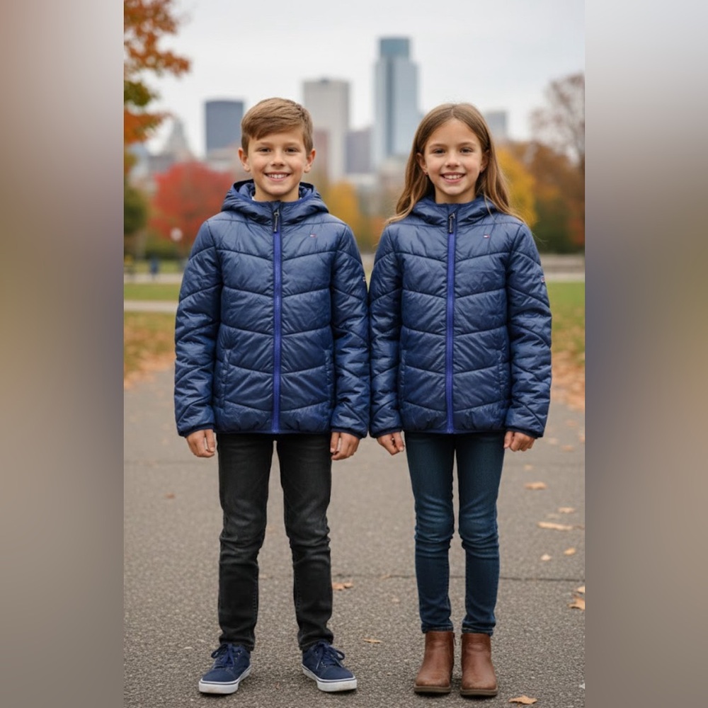 Tommy Hilfiger Blue Fleece Jacket